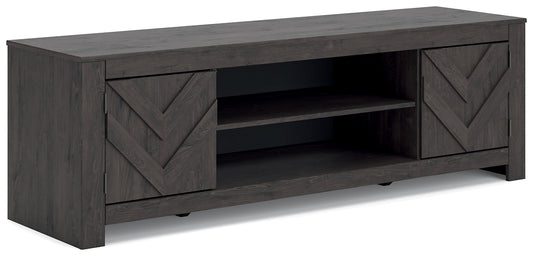Cayboni LG TV Stand w/Fireplace Option