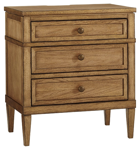 Sharlance Three Drawer Night Stand
