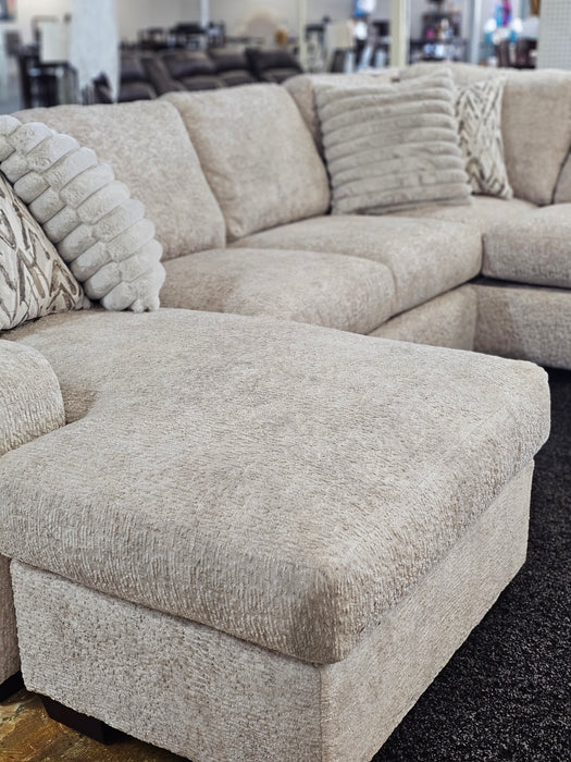 Sectional with Double Chaise, Plush