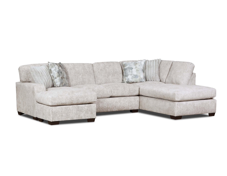 2-Piece Sectional with Double Chaise