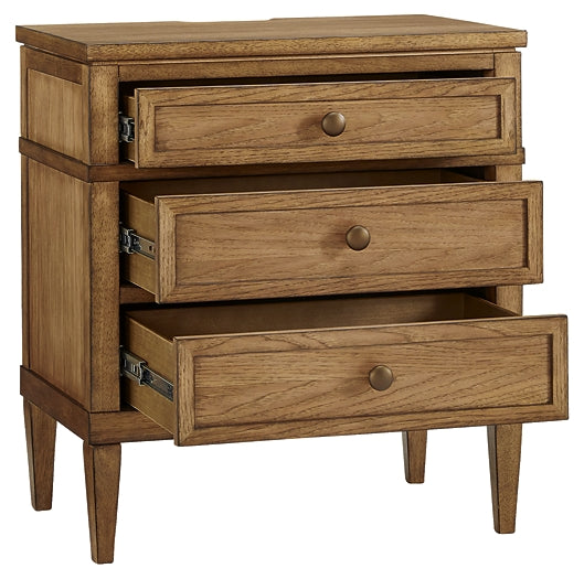 Sharlance Three Drawer Night Stand