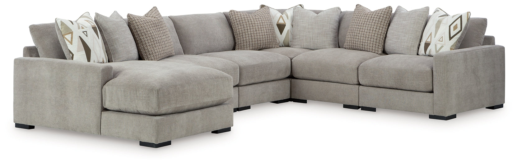 Aslan Court 6-Piece Sectional with Chaise