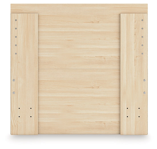 Onita Twin Panel Platform Bed with 1 Side Storage