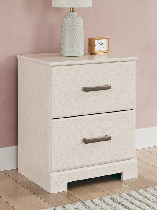 Stelsie Two Drawer Night Stand