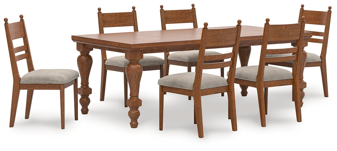 Greddinton Dining Table and 6 Chairs