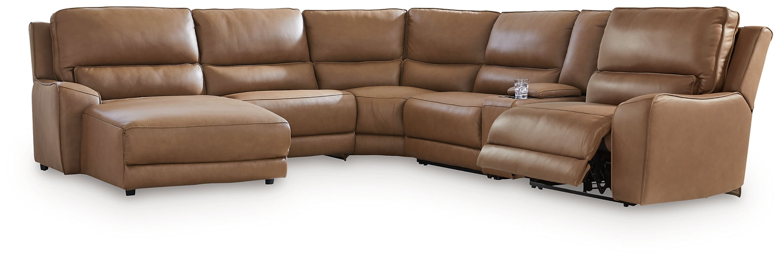 DeepWakes 6-Piece Power Reclining Sectional with Chaise