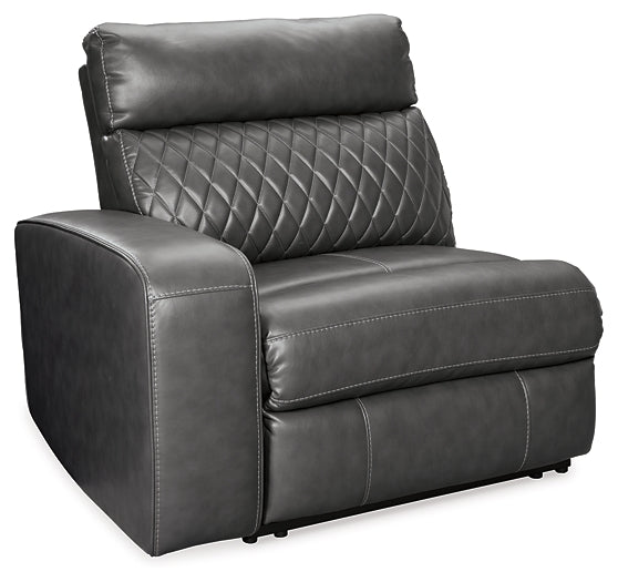 Samperstone 2-Piece Power Reclining Sectional Loveseat