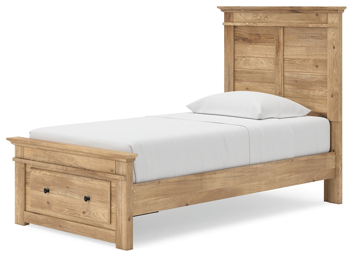 Makidern Twin Panel Storage Bed