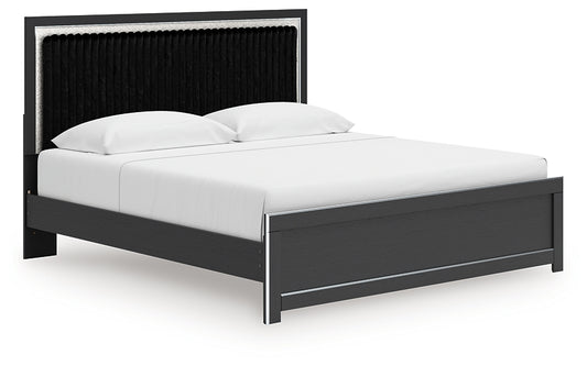 Zuraleus King Upholstered Platform Bed