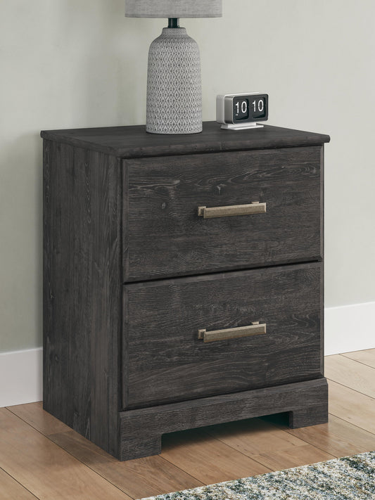 Belachime Two Drawer Night Stand