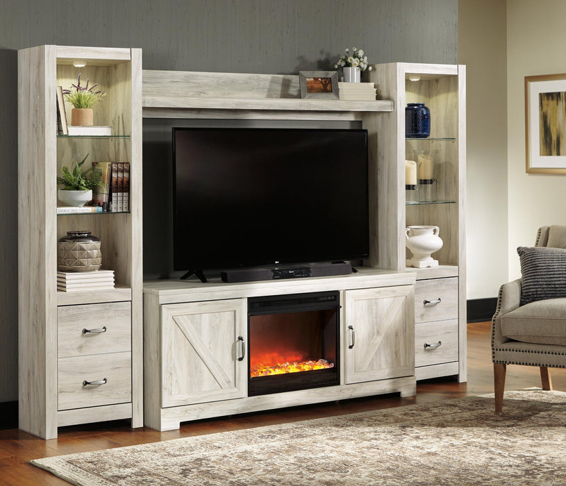 Bellaby 4-Piece Entertainment Center with Fireplace