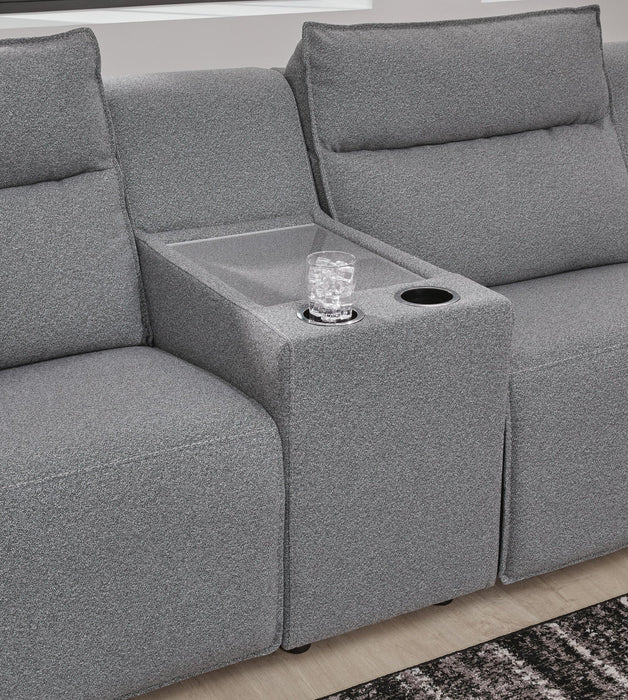 Modmax II 6-Piece Power Reclining Sectional with Chaise and Console