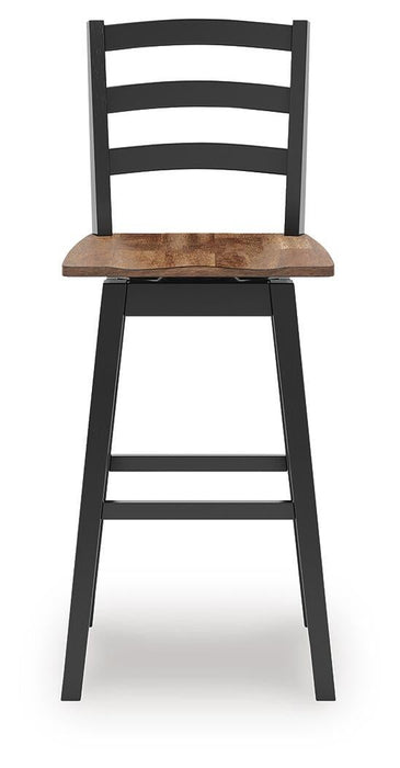 Wildenauer Tall Swivel Barstool (2/CN)