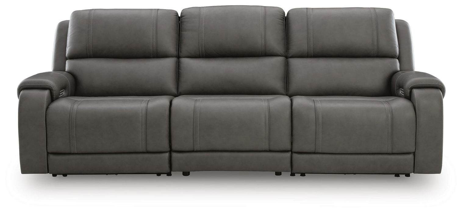 5Z - Pittson 3-Piece Power Sectional Reclining Sofa