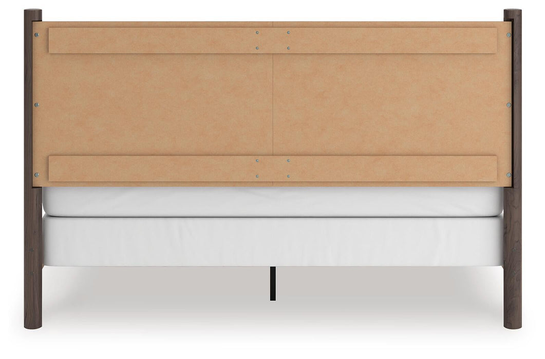 Pamytta King Panel Bed, Dresser and Mirror