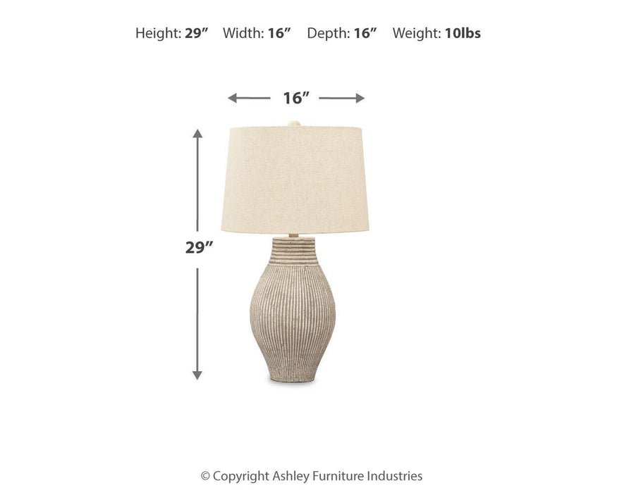 Layal Paper Table Lamp (1/CN)