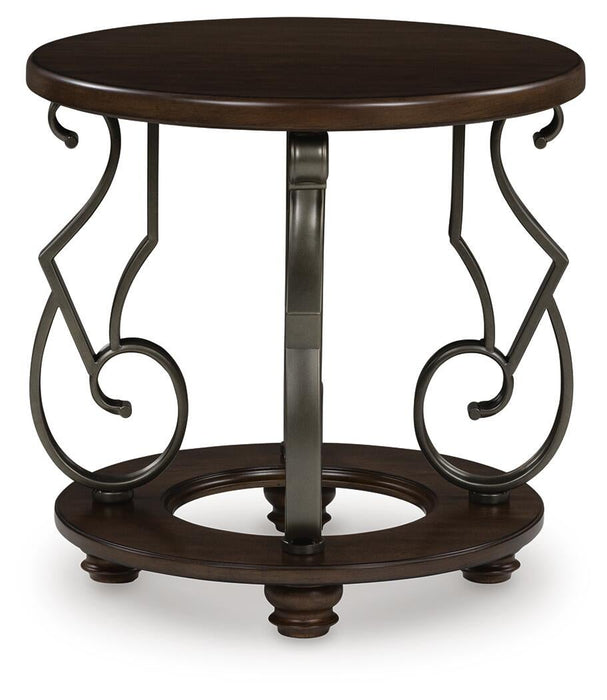 Frallyn Round End Table